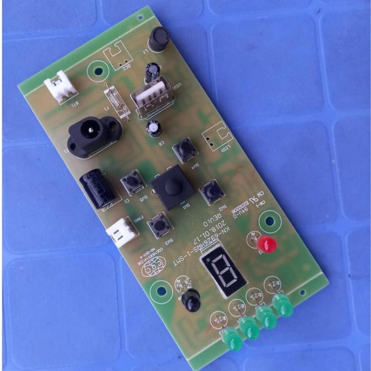 Picture of KN-6926 6926 Charger FAN Circuit Seven Segment Display DC 6~12V Light Fan Charger Circuit Charging Control Fan Circuit Board For AC DC Charger Mini Fans