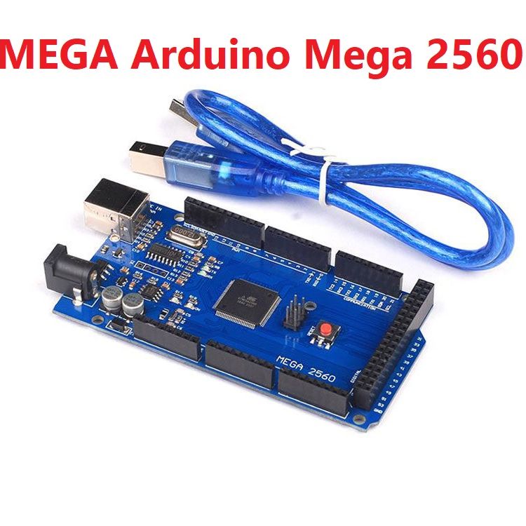 Picture of MEGA Arduino Mega 2560 R3 ATmega2560 Microcontroller AVR Development Board With USB Cable Arduino Mega R3 For Electronics Project
