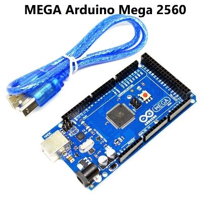 Picture of MEGA Arduino Mega 2560 R3 ATmega2560 Microcontroller AVR Development Board With USB Cable Arduino Mega R3 For Electronics Project