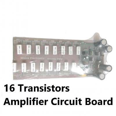 Picture of 16 Transistors Amplifier Circuit Board For 5200 & 1943 IC Mono Amplifiers Board 16 Transistor IC Not Included In This Board Home Entertainment & Amplifiers