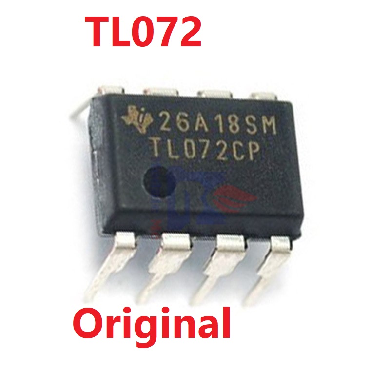 Picture of 2Pcs- A Class TL072 IC TL072CP IC TL072C IC Dual Input Operational Amplifier Op-Amp IC TL072 OPAMP Integrated Circuit DIP-8