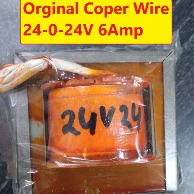 Picture of Upscale Living - COPER WIRE 24V 6A Transformer 24 0 24 6Amp Input AC 220V Output 24V Transformer 6A Transformer Step Down 24