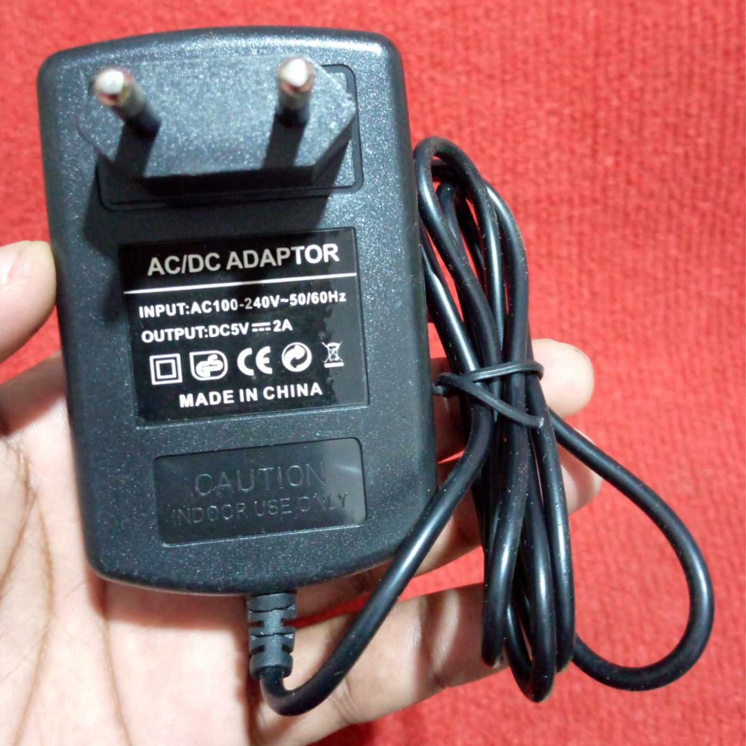 Picture of 2Amp 5V Chargers NORMAL Quality AC 220V To DC 5V 2A Power Supply Adapters With 5.5×2.1mm JACK & Cables Wall Plug Charger Power Supply 5V 2Amp Adapters