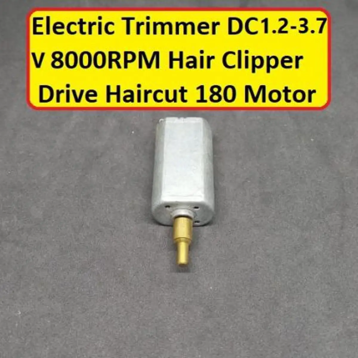 Picture of 8000RPM Electric Trimmer DC 1.2V 3.7V 8000RPM Hair Clipper Drive Haircut 180 Motor For Electric Clipper Trimmer Shaving Machine Motor