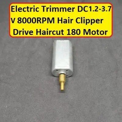 Picture of 8000RPM Electric Trimmer DC 1.2V 3.7V 8000RPM Hair Clipper Drive Haircut 180 Motor For Electric Clipper Trimmer Shaving Machine Motor
