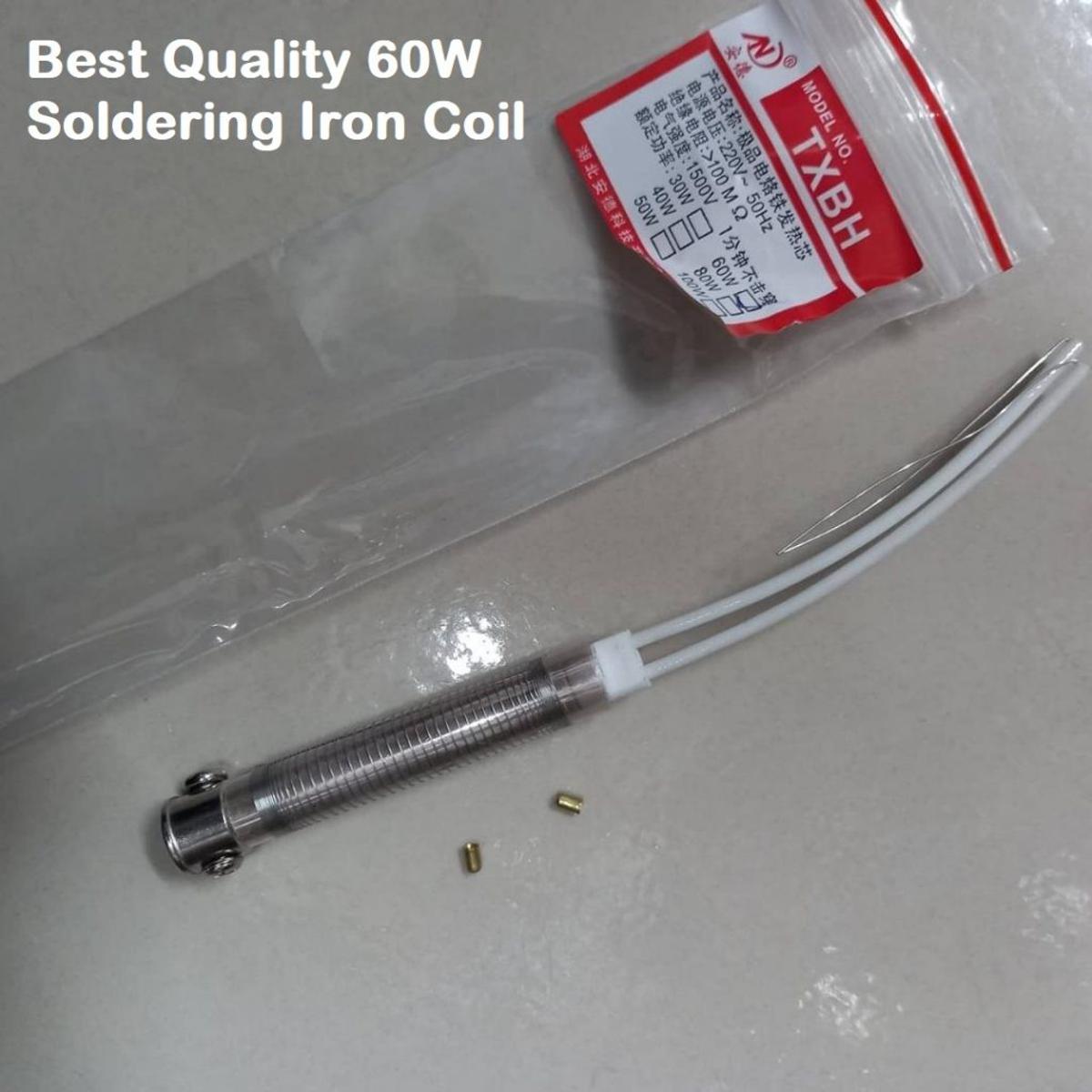 Picture of Supper Quality 60W Soldering Iron Coil AC 220v 60 Watt Soldering Iron Core Heating Element Replacement Spare Parts Welding Tool Electric Iron Core For 60W Tatal Bit Tip Inner