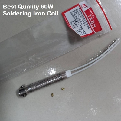 Picture of Supper Quality 60W Soldering Iron Coil AC 220v 60 Watt Soldering Iron Core Heating Element Replacement Spare Parts Welding Tool Electric Iron Core For 60W Tatal Bit Tip Inner