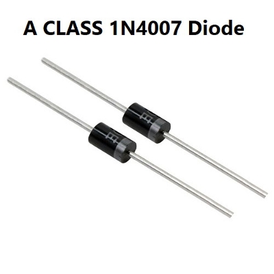 Picture of 20Pcs- A CLASS 1N4007 Diode 4007 Diode 1000V 1A General Purpose 2 Pin Leads Rectifier Diode Silicon Junction Diode DO-41 Package Diode 1N4007