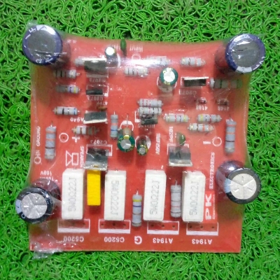 Picture of INDIAN PCB 4 Transistors Amplifier Circuit Board For 5200 & 1943 IC Mono Amplifiers Board 4 Transistor IC Not Included In This Board Home Entertainment & Amplifiers