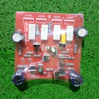 Picture of INDIAN PCB 4 Transistors Amplifier Circuit Board For 5200 & 1943 IC Mono Amplifiers Board 4 Transistor IC Not Included In This Board Home Entertainment & Amplifiers