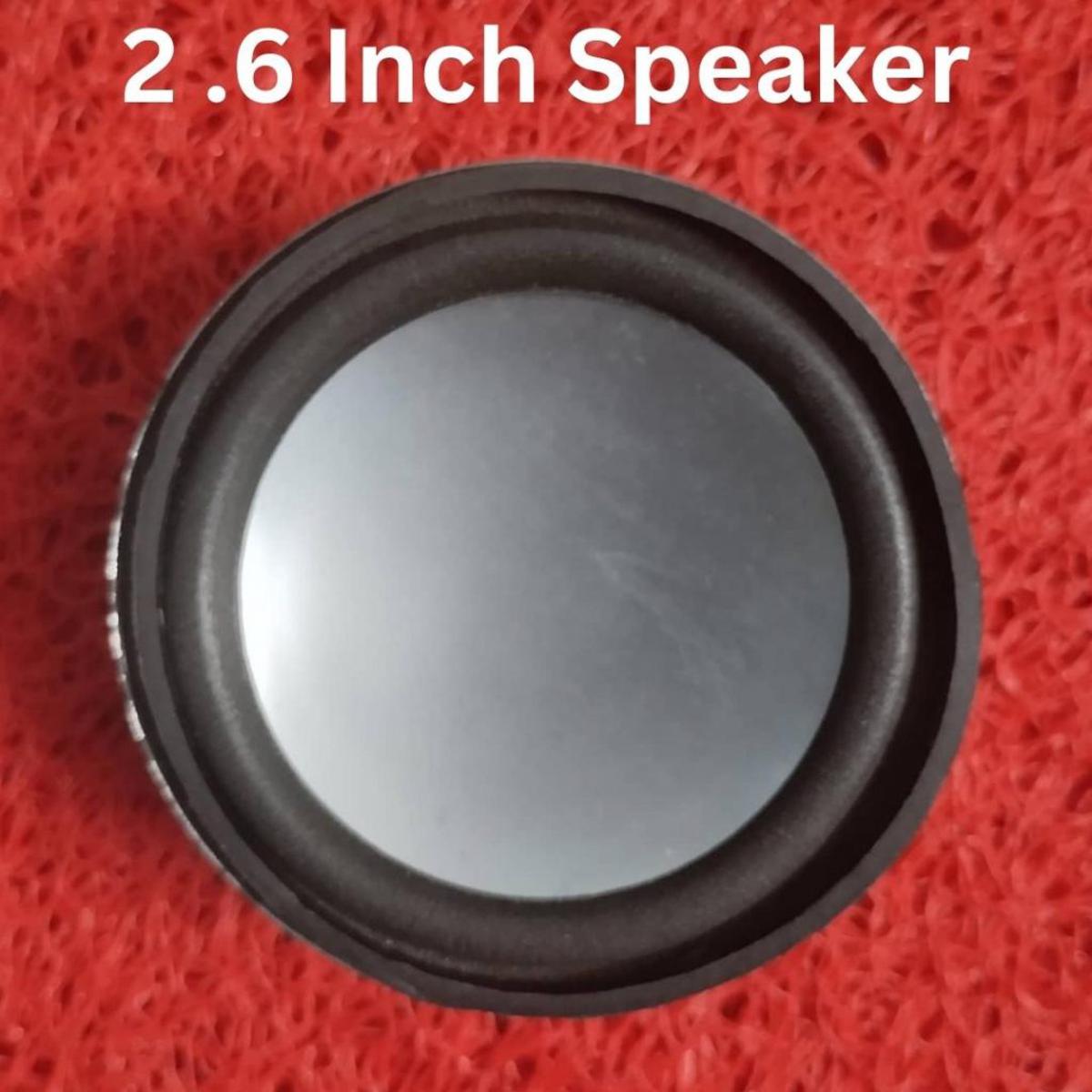 Picture of 2Pcs- YD66-12 2.6 Inch Speaker Round Shape Single Magnet Speaker 2.6 Inch Audio Speaker Speaker For Home Theater Loudspeaker Stereo Amplifier