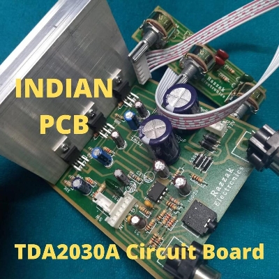 Picture of RZK INDIAN PCB TDA2030A Amplifier Circuit Board For 18W 18W Speaker 2.1 Dual Channel TDA2030 Amplifier Board Power 12-15V TDA2030A Subwoofer Audio