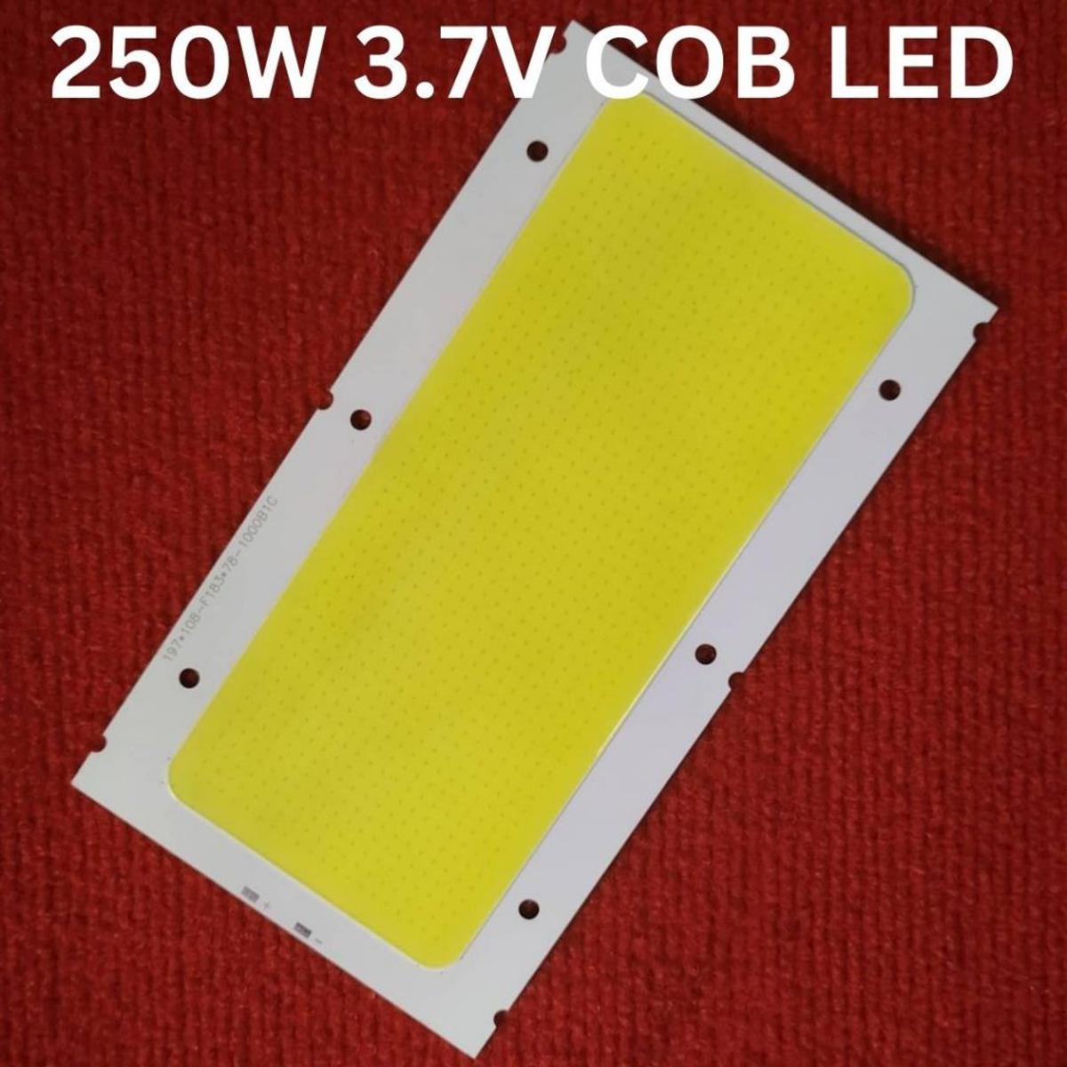 Picture of 250W COB WHITE Color 250W 3.7V Size 197x108mm COB SMD LED Light Chip White COB LED Light 3.7V COB LED