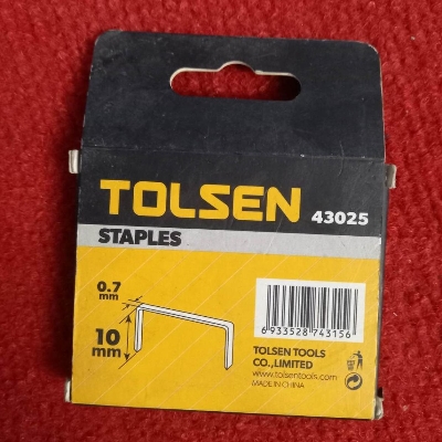 Picture of 43025 Staples Pin Heavy Duty Pin Refill Tacker Staple Pin Pin 0.7 10mm 1000Pcs Pin For Wood Plywood Tools Machine