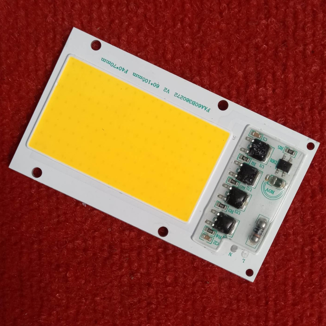 Picture of 60105 WARM Color 50W AC 220V 50W Size 60x105mm COB SMD LED Light Chip White COB LED Light 220V COB - Fun To have