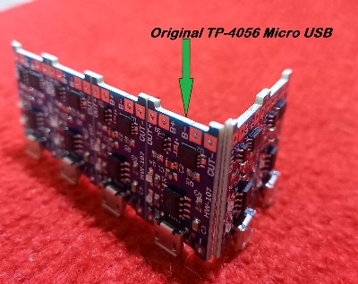 Picture of 5Pcs TP4056 TP-4056 TP 4056 5V 1A Micro USB Without Current Protection Charger Circuit Module Li-Ion Lithium Lipo 18650 AA AA Battery Charging Circuit Board Adapters