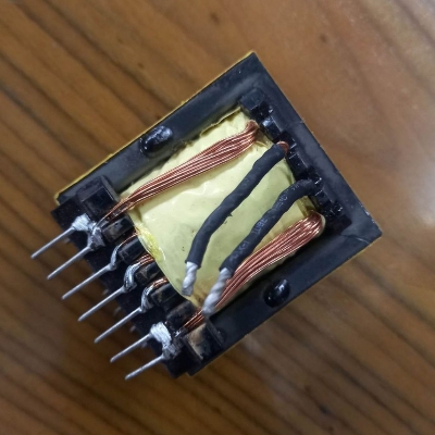 Picture of Three Part EER 42×15 TRANSFORMER 22:4 SPAREPART WELDING MACHINE INVERTER Choper Output DC 85V 180 Degree