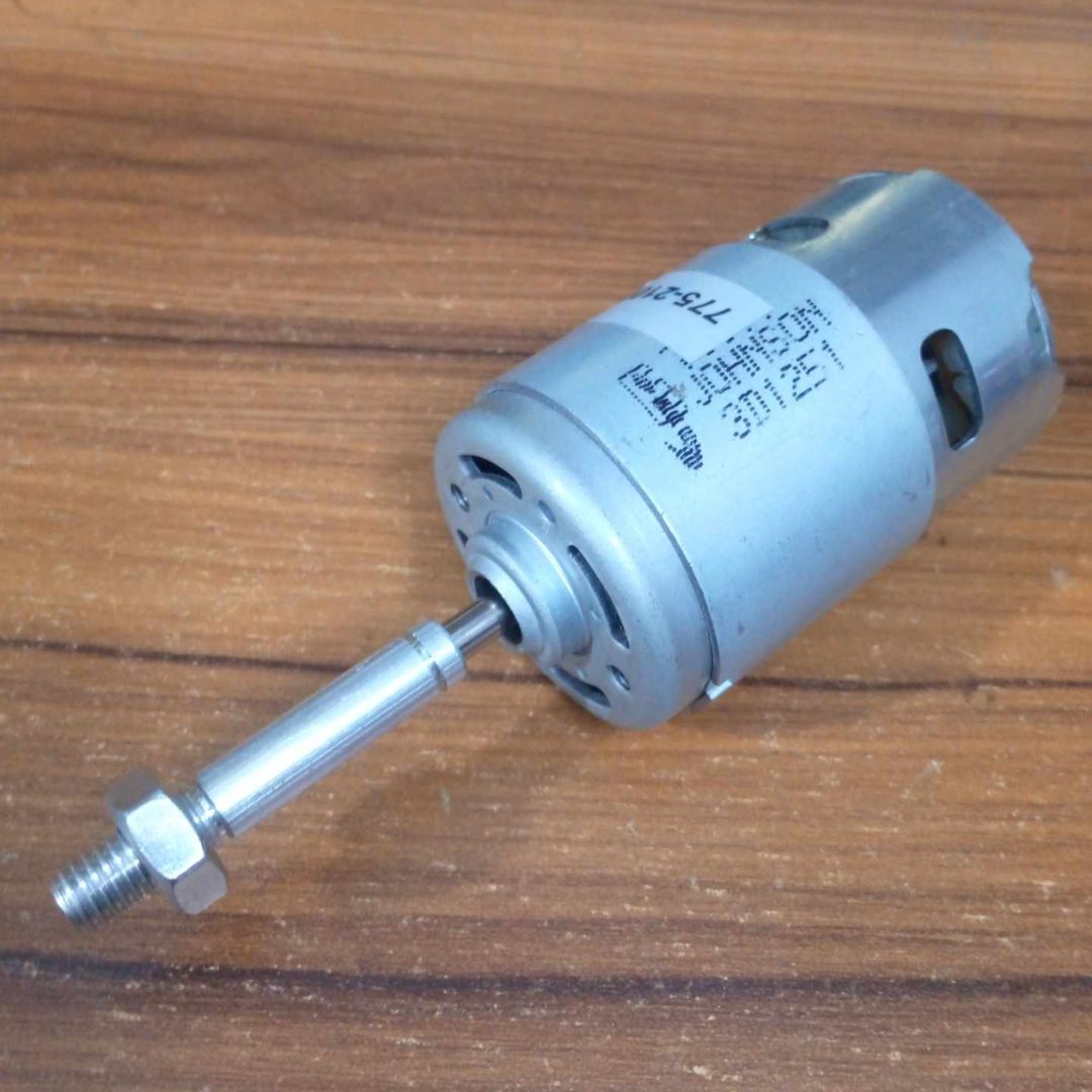 Picture of 16 Inch Fan Motor DC 12V 775 Motor 21000RPM Motor Heavy Speed Without Bearing Copper Motor 12V Motor 775 21000 RPM