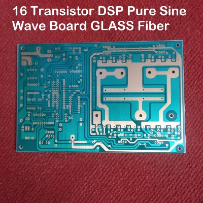 Picture of BANGLADESHI GLASS Fiber Copper Clad PCB DSP Pure Sine Wave Board 16 Transistor Single Layer DC 12V 800VA 650Watt For IPS UPS Leads