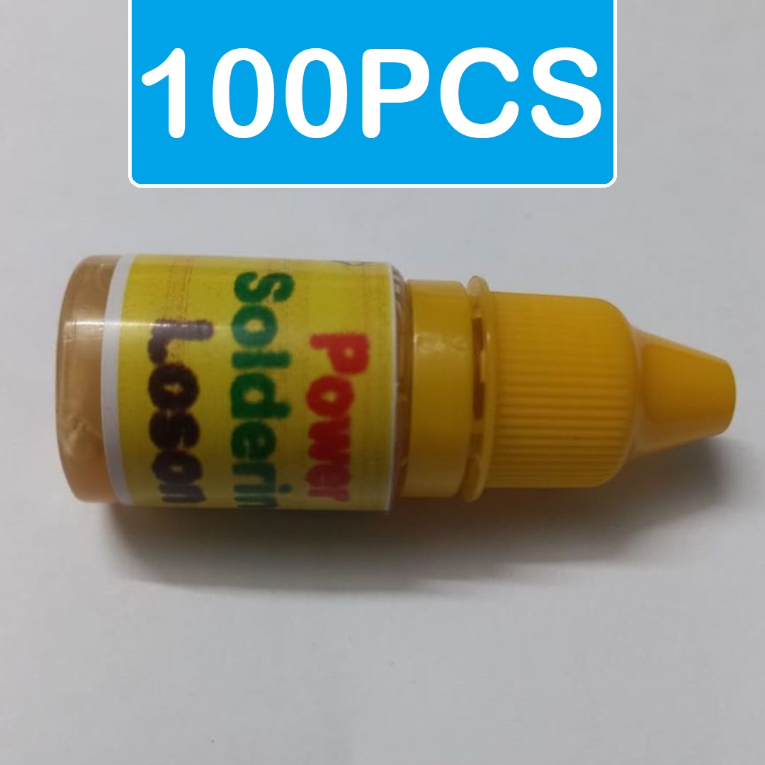 Picture of 100Pcs - Soldering Loson Liquid Flux Soldering Liquid Paste For Soldering Stations Mobile Circuit Board General Purpose
