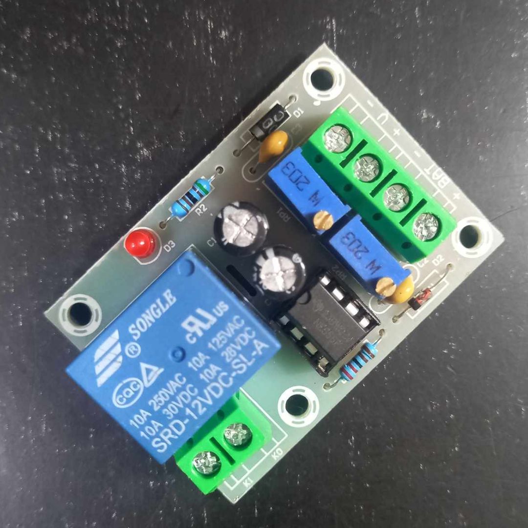 Picture of XH-M601 Power Regulator Battery Charging Control Board 12V Charger Supply Panel Automatic Charging/Stop Power Switches - Minimalistic Sophistication