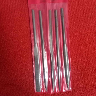 Picture of Premium Quality - 180mm Metal NEEDLES FILE Set 5Pcs 5x180mm Needle File Set Glass Stone For Metal Ceramic Glass Stone - Trend and Need full