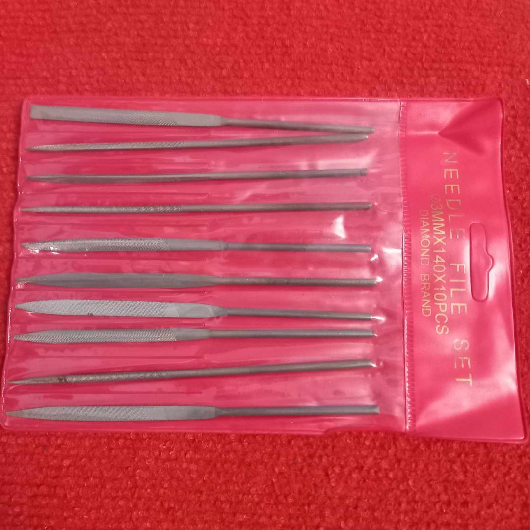 Picture of Nifty Niche - 140mm Metal NEEDLES FILE Set 10Pcs 3x140mm Needle File Set Glass Stone - Tools, DIY & Outdoor - Modern and Trendy