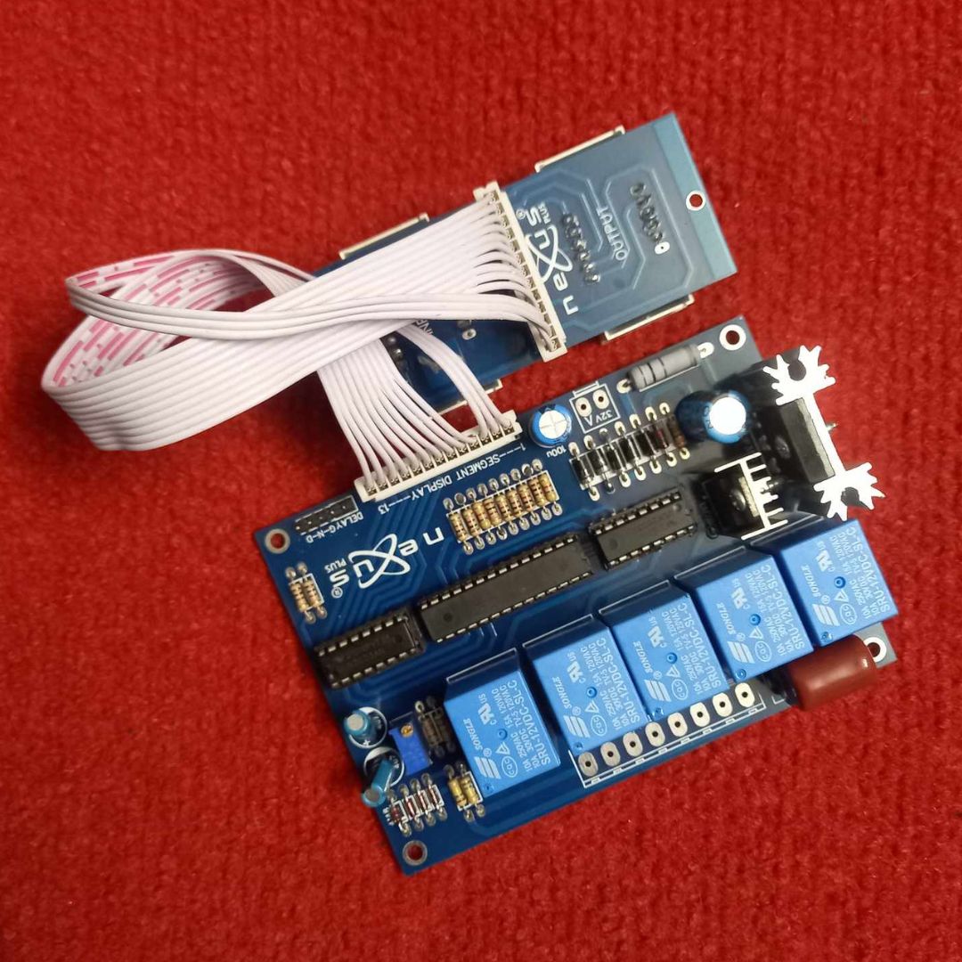 Picture of NEXUS 5 Relay DC 12V Voltage Stabilizer Circuit With Program IC