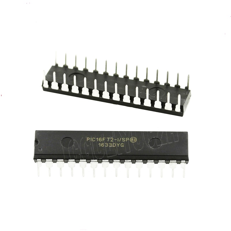 Picture of PIC16F72 Microcontrollers IC 16F72 IC MCU DIP-28 28 Pin Leads Dual In Line