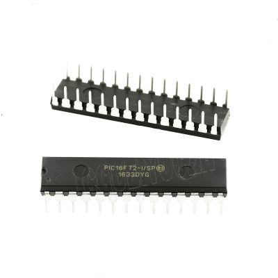 Picture of PIC16F72 Microcontrollers IC 16F72 IC MCU DIP-28 28 Pin Leads Dual In Line