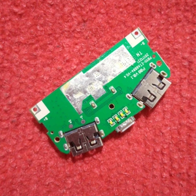 Picture of Better Quality Dual USB Power Bank Circuit Input DC 5V 2A Micro USB Socket Output DC 5V 2A 1A Dual USB & BMS Protection Lithium Battery 3.7V 14500 18650 Battery Mobile Phone Charging Module