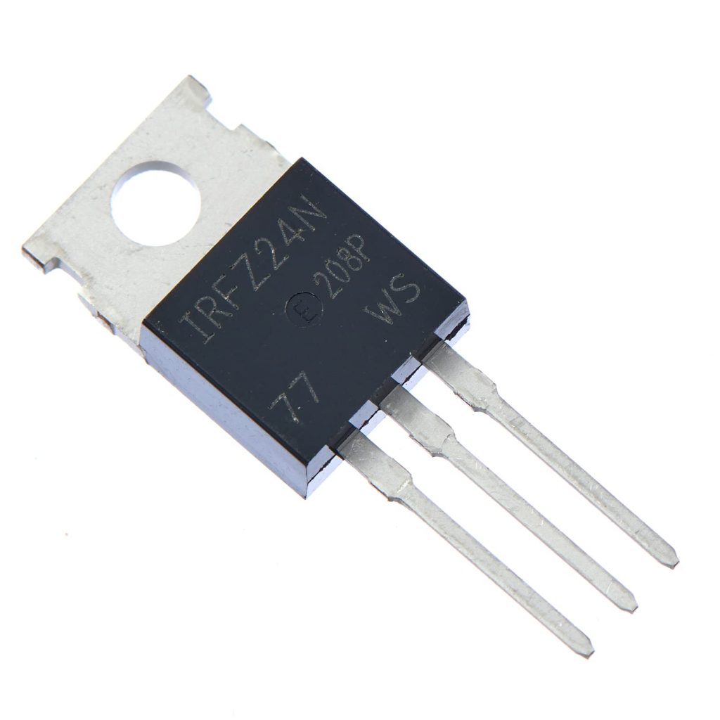 Picture of A CLASS IRFZ24 IRFZ24N IRFZ24NPB IRFZ24NPBF MOSFET 55V 17A N-Channel MOSFET 3 Pin Leads