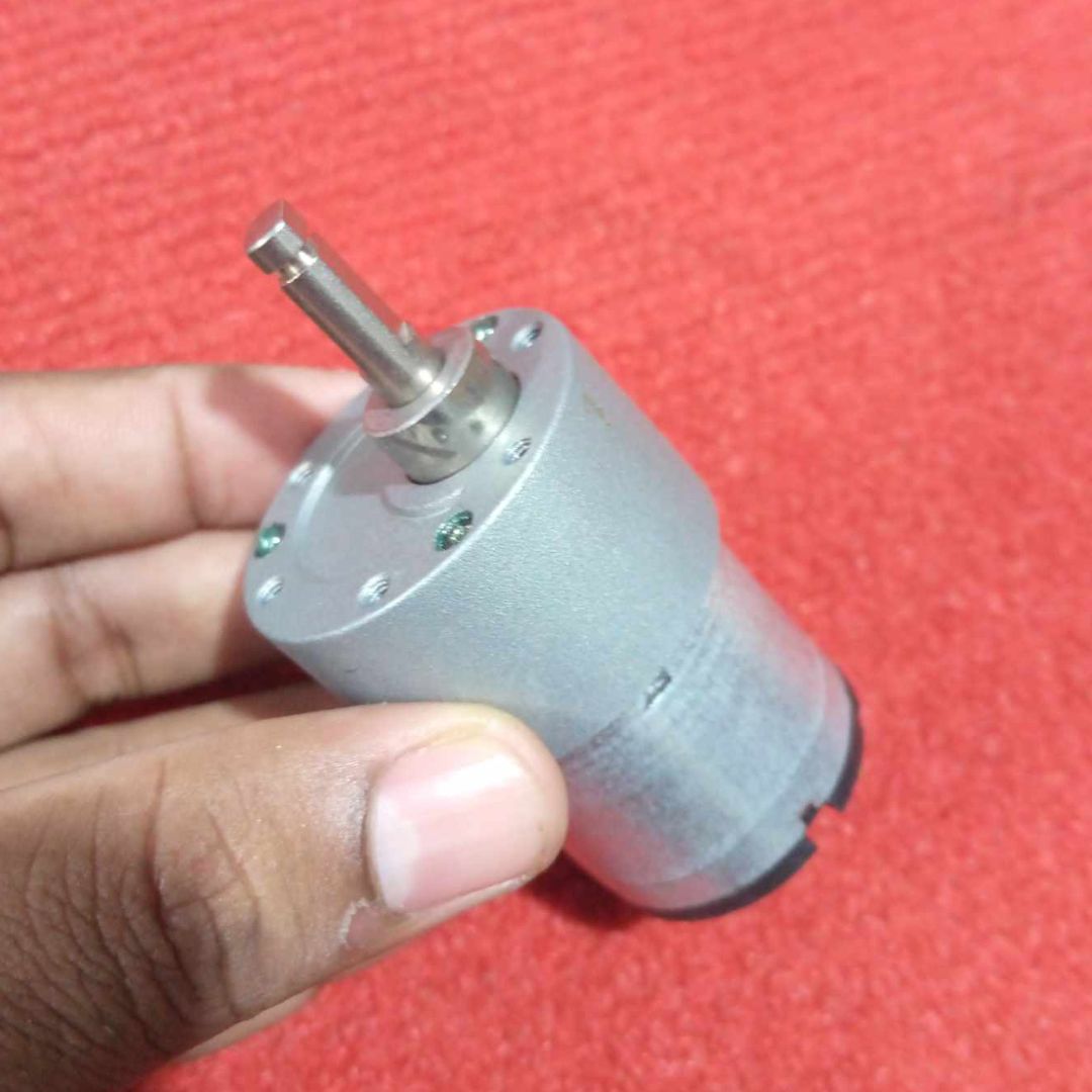 Picture of Small Electric Motor High Torque Gear BOX Motor DC 12V Reversible Gear Reduction Motor Silent Tools Sets For Robot Car DIY