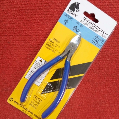 Picture of Wire Cutter Pliers KEIBA MN-A05 125mm 5″ Inch MIDGET Diagonal Beading Cable Wire Side Cutter Plier Jewelry Tool Mini Cutting Pliers Nippers