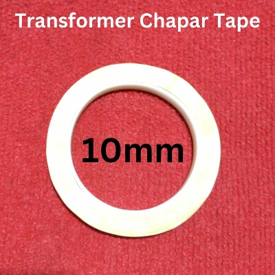 Picture of 10mm Transformer Chapar Tape Adhesive Insulation Anti Flame Single Sided Tape Polyester Yellow PET Mylar Tape Winding Thermal Power