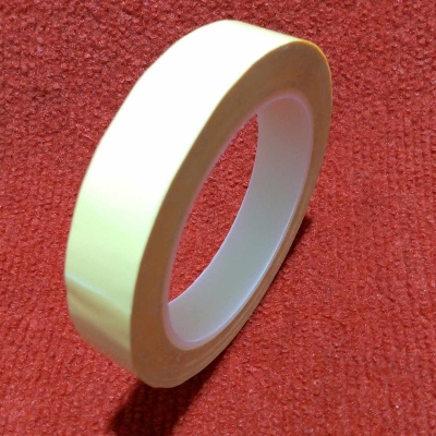 Picture of 20mm Transformer Chapar Tape Adhesive Insulation Anti Flame Single Sided Tape Polyester Yellow PET Mylar Tape