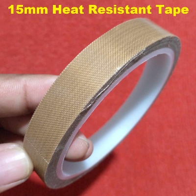 Picture of 15mm Heat Resistant Tape Kapton Tape 15mm Tape 800 Degree High Temperature Tapes Heat Sink Tape Heat Proof Tape Heat Tape Heat Insulation Tape