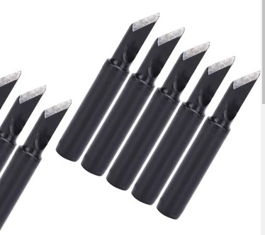 Picture of 5PCS-BLACK Color 900M-T-K Soldering Tip Bit Leads Free Soldering Iron Bit Iron Head Replacement Pencil Soldering Solder Iron Tip For Soldering Iron & Station Tools Tip