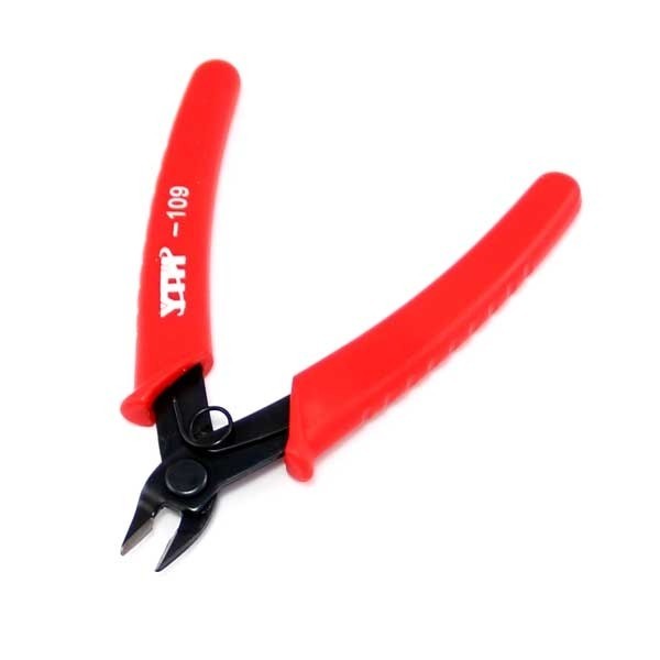 Picture of Wire Cutter Pliers YTH-109 127mm 5″ Inch Diagonal Side Cutting Nippers Professional Electronic Plastic Cutter Pliers Anti Slip Handle For P.C.B Shield Cutting