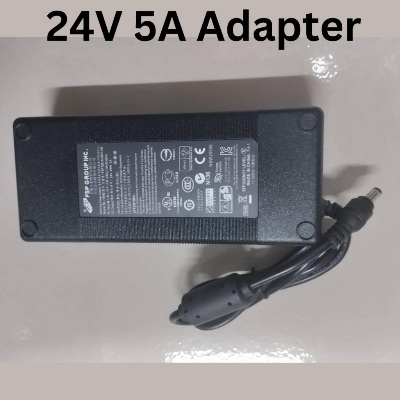Picture of 24V Adapters 5A Charger AC 220V To DC 24V 5A Adapters Charger Power Supply With AC Cable 24V Charger 5A Adapters