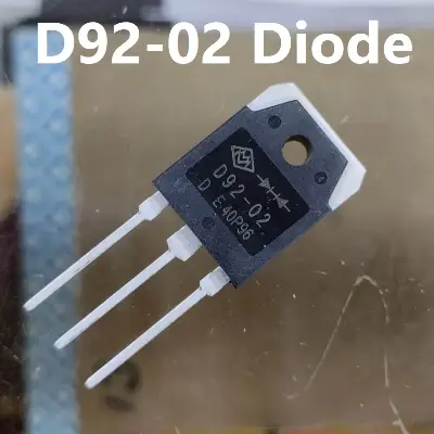 Picture of D92-02 Diode D9202 Diode 200V 20A TO-3P Leads 9202 Diode Switching Power Supply Transistor MOSFET