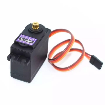 Picture of MG996R Servo Motor Large Torque DC 4.8V 7.2V Metal Gear Servo Motor MG996 360 Degree Servo Motor Rotation Standard Quality With Cables MG996 Servo Motor 360 Degree Rotation