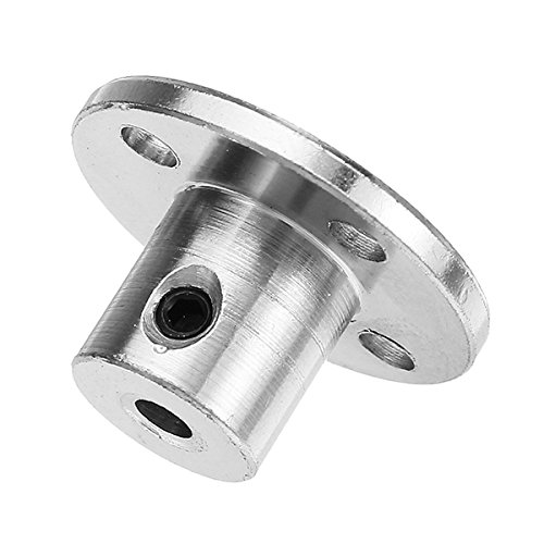 Picture of 8mm Metal Flange Shaft Coupling 8mm Inner Diameter Rigid Flange Coupling Motors Axis Bearing Motor Connector For 3D Printer Parts