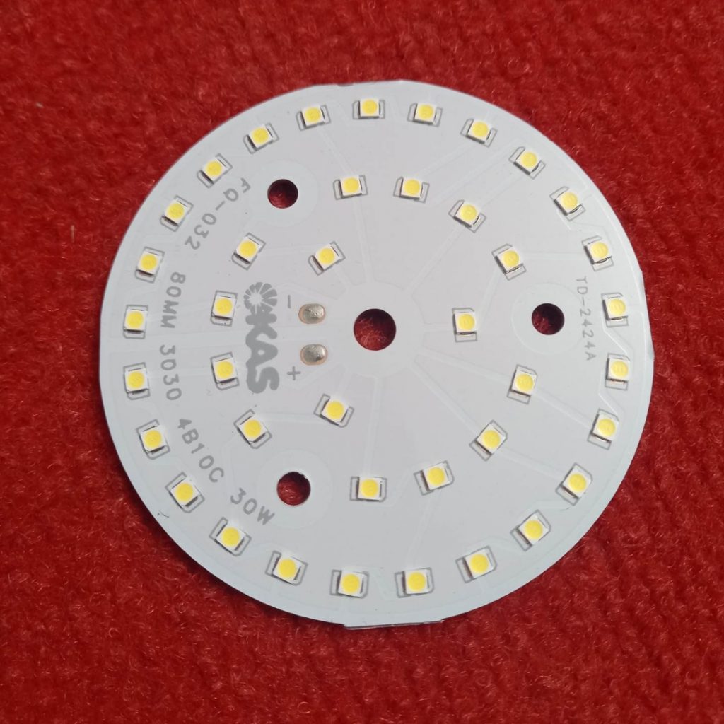 Picture of KAS30 FQ-032 WHITE Color DC 100-110V 30W LED Light Bulbs 80mm 40Pcs SMD LED 30W White Light SMD Plate SMD LED Light 30W For LED Bulbs