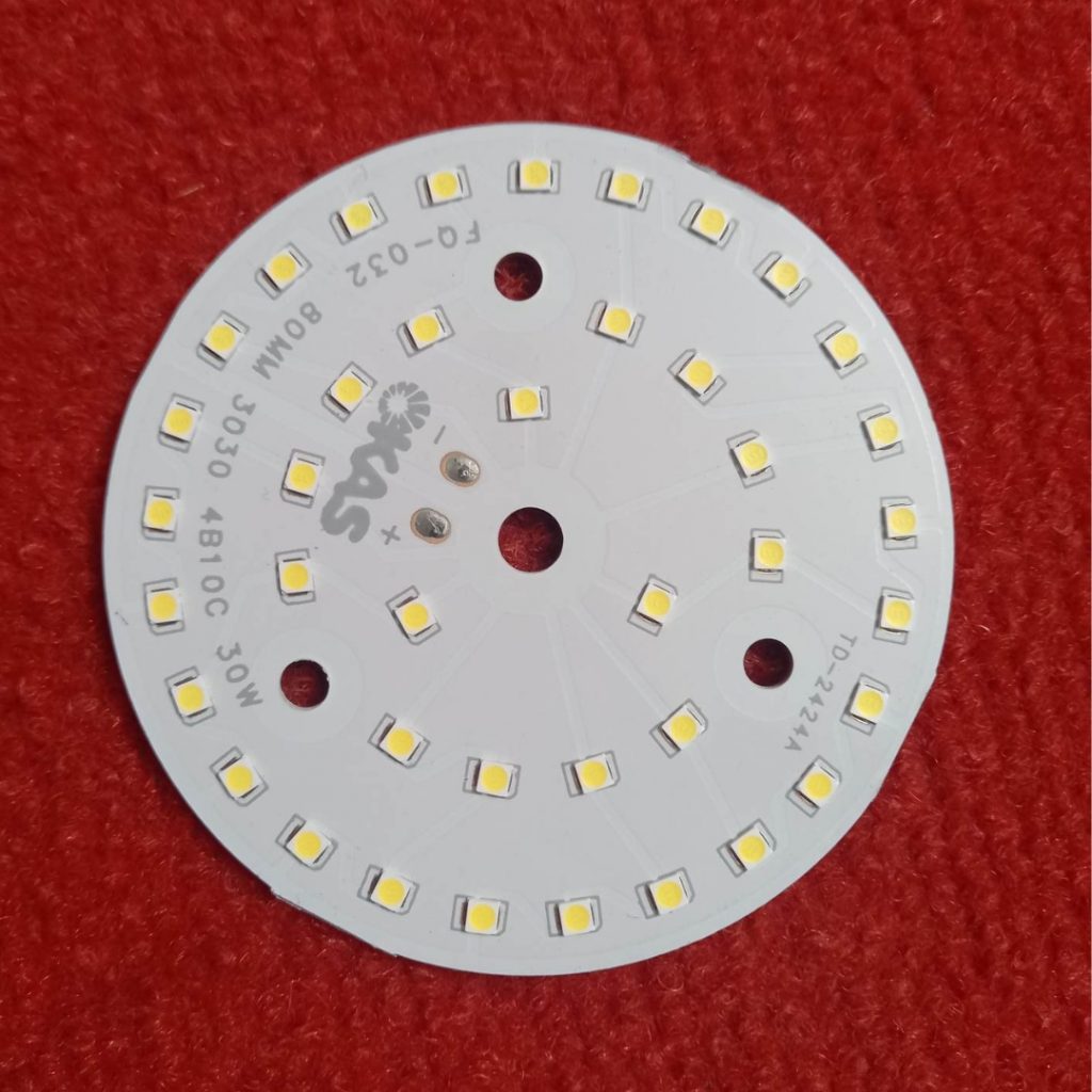 Picture of KAS30 FQ-032 WHITE Color DC 100-110V 30W LED Light Bulbs 80mm 40Pcs SMD LED 30W White Light SMD Plate SMD LED Light 30W For LED Bulbs