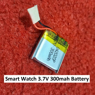 Picture of Smart  Watch Battery 3.7V 300mAh Rechargeable Battery 3.7V Battery Size 20 x 20 ×4mm Lithium Polymer Rechargeable Battery 3.7V Battery For Bluetooth Watch Battery
