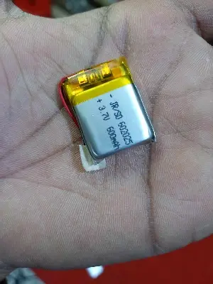 Picture of Smart Watch  Battery 3.7V 600mAh Battery 3.7V Battery Size 20x25x6mm Rechargeable Battery 3.7V Battery For Bluetooth Headphone Batteries