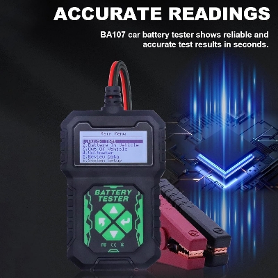 Picture of QUICK-LYNKS High Precision 12V Car Battery Tester Analyzer Circuit Tester Cranking Charge Test CCA Voltage Vehicle Boat Truck Battery Test 100 To 2000CCA Digital 12V Battery Tester Tools