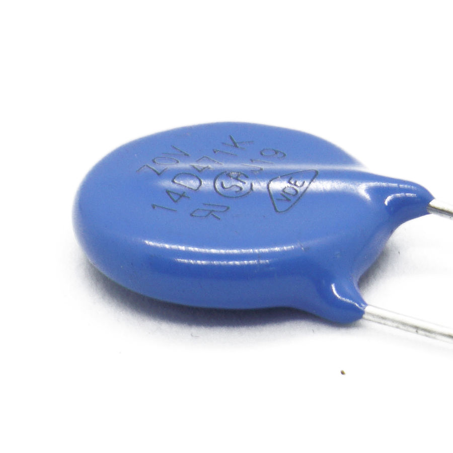 Picture of 2Pcs- MOV 14D471K MOV 14D-471K Disk Type Metal Oxide Varistor ZOV For Power Supply ZOV 2 Pin Leads 14D471 MOV