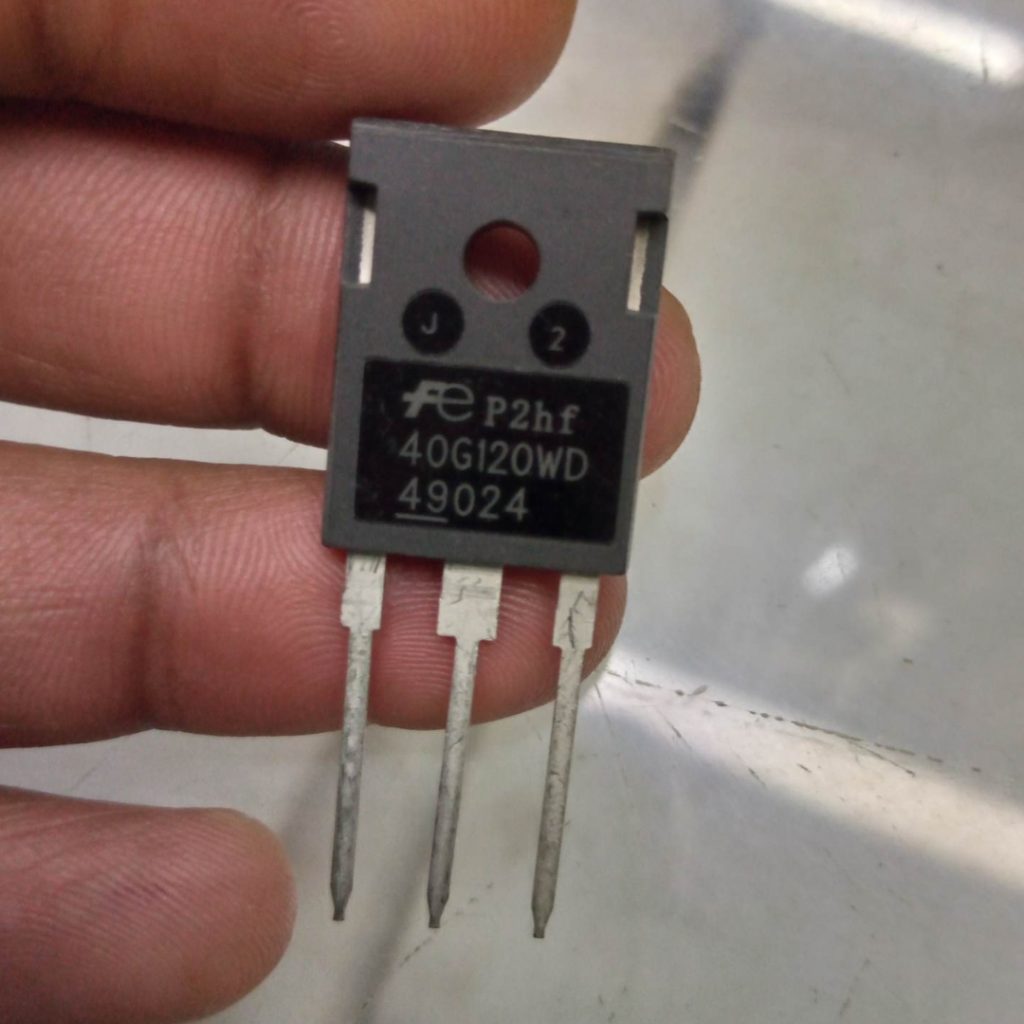 Picture of 40G120WD MOSFET 40G120WD Transistor TO247 3 Pin Leads 40A 1200V Power MOSFET 40G120 IGBT 40G120 Transistor IC  Electric Welding Machine IGBT Field Effect Transistor 1200V IGBT